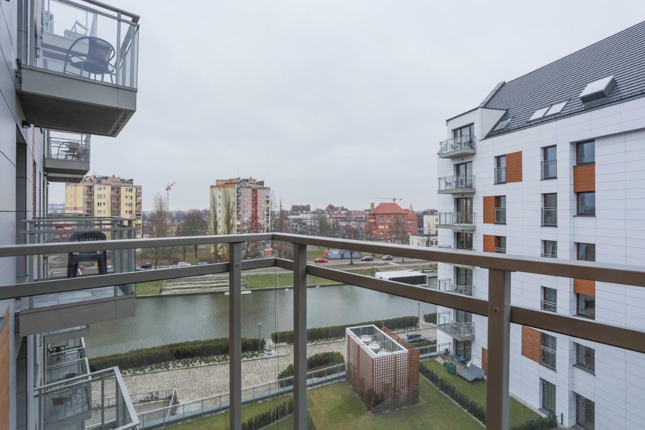 Apartament Z Widokiem Na Rzeke Gdansk Stare Miasto ภายนอก รูปภาพ
